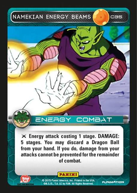 Namekian Energy Beams (FOIL)